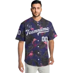personalized colorado rockies tropical flamingo blue jersey best selling