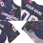 personalized colorado rockies tropical flamingo blue jersey best selling