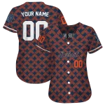 personalized detroit tigers chevron interlock navy jersey best selling