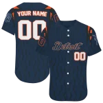 personalized detroit tigers chevron rhythm navy jersey best selling