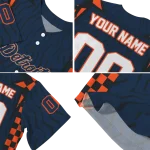personalized detroit tigers chevron rhythm navy jersey best selling