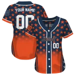 personalized detroit tigers star burst orange jersey best selling