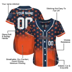 personalized detroit tigers star burst orange jersey best selling