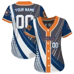 personalized houston astros curved stripes blue white jersey best selling