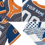 personalized houston astros curved stripes blue white jersey best selling