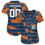 personalized houston astros edgy stripes blue jersey best selling