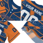 personalized houston astros edgy stripes blue jersey best selling