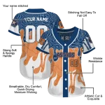 personalized houston astros pattern drip blue white jersey best selling