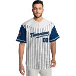 personalized houston astros pinstripe blue white jersey best selling