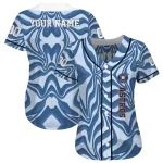 personalized houston astros psychedelic curves blue jersey best selling