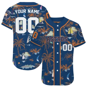 personalized houston astros sailboat island blue jersey best selling