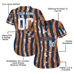 personalized houston astros stripe paint blue jersey best selling