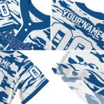 personalized kansas city royals camo splash royal blue jersey best selling