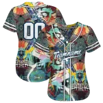 personalized kansas city royals geometric fusion aqua jersey best selling