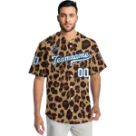 personalized kansas city royals leopard spot jersey best selling