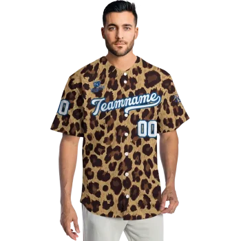 personalized kansas city royals leopard spot jersey fashion forward