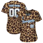 personalized kansas city royals leopard spot jersey best selling