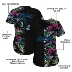 personalized kansas city royals palm leaf black jersey best selling