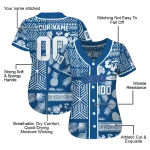 personalized kansas city royals pineapple palm geo royal blue jersey best selling