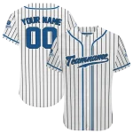 personalized kansas city royals pinstripe lines white jersey best selling
