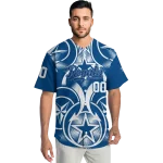 personalized kansas city royals star circle royal blue jersey best selling