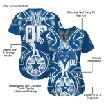 personalized kansas city royals star circle royal blue jersey best selling