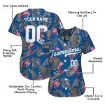 personalized kansas city royals tropical flamingo royal blue jersey best selling