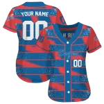 personalized los angeles dodgers edgy stripes blue jersey best selling