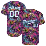 personalized los angeles dodgers graffiti tag jersey best selling