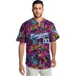 personalized los angeles dodgers graffiti tag jersey best selling