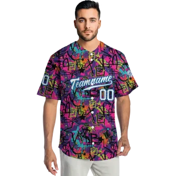 personalized los angeles dodgers graffiti tag jersey fashion forward