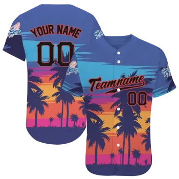 personalized los angeles dodgers palm paradise jersey best selling