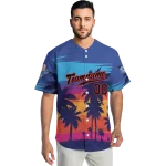 personalized los angeles dodgers palm paradise jersey best selling
