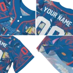 personalized los angeles dodgers sailboat island blue jersey best selling