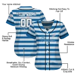 personalized los angeles dodgers stripe layers blue white jersey best selling