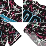 personalized miami marlins abstract x black jersey best selling