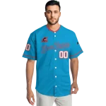 personalized miami marlins plain classic blue jersey best selling