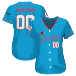 personalized miami marlins plain classic blue jersey best selling
