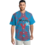 personalized miami marlins star circle blue jersey best selling