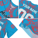 personalized miami marlins star circle blue jersey best selling