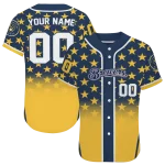 personalized milwaukee brewers star burst yellow jersey best selling