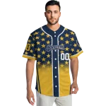 personalized milwaukee brewers star burst yellow jersey best selling