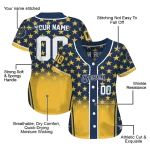 personalized milwaukee brewers star burst yellow jersey best selling
