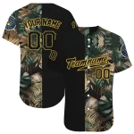 personalized milwaukee brewers tropical foliage black jersey best selling