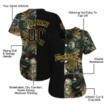 personalized milwaukee brewers tropical foliage black jersey best selling
