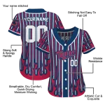 personalized minnesota twins blazing stripes navy jersey best selling