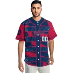 personalized minnesota twins edgy stripes navy jersey best selling