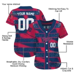 personalized minnesota twins edgy stripes navy jersey best selling