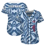 personalized minnesota twins psychedelic curves navy jersey best selling