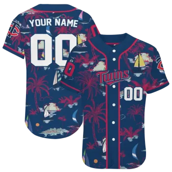 personalized minnesota twins sailboat island navy jersey best selling